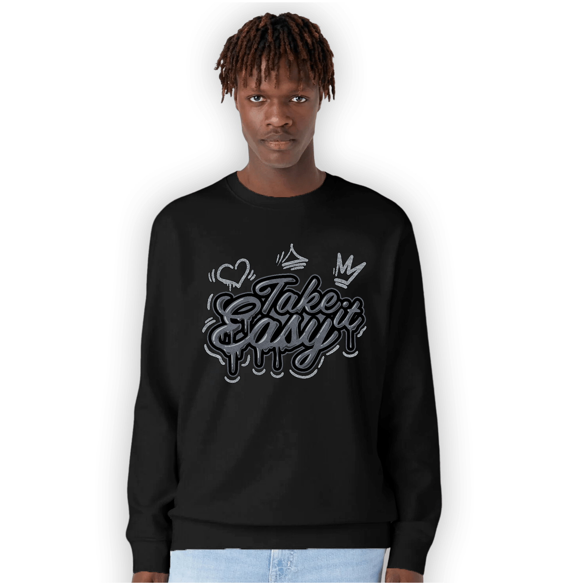 Air Max 90 Iron Grey Sweatshirt Match Take It Easy - NastyJamz