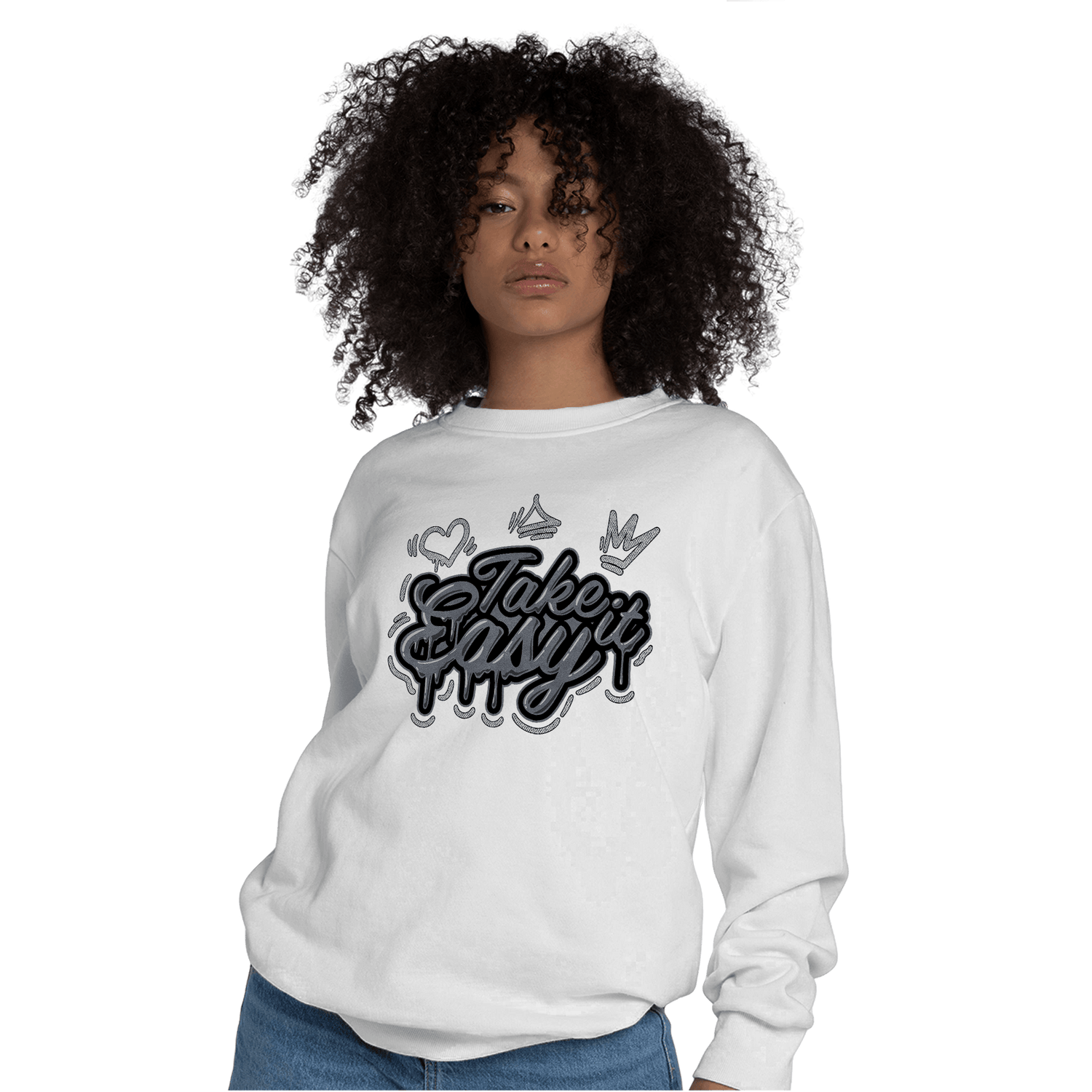 Air Max 90 Iron Grey Sweatshirt Match Take It Easy - NastyJamz