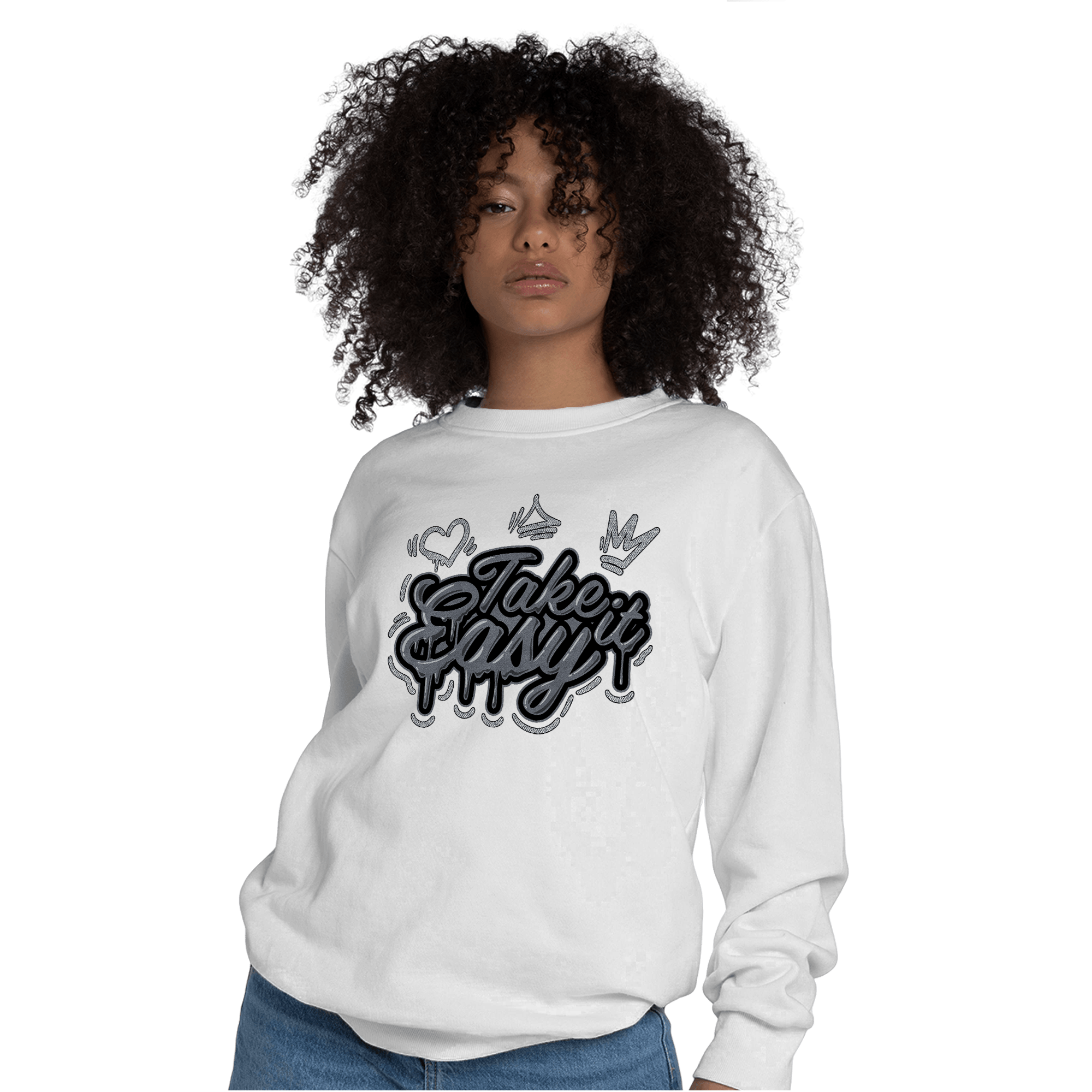 Air Max 90 Iron Grey Sweatshirt Match Take It Easy - NastyJamz