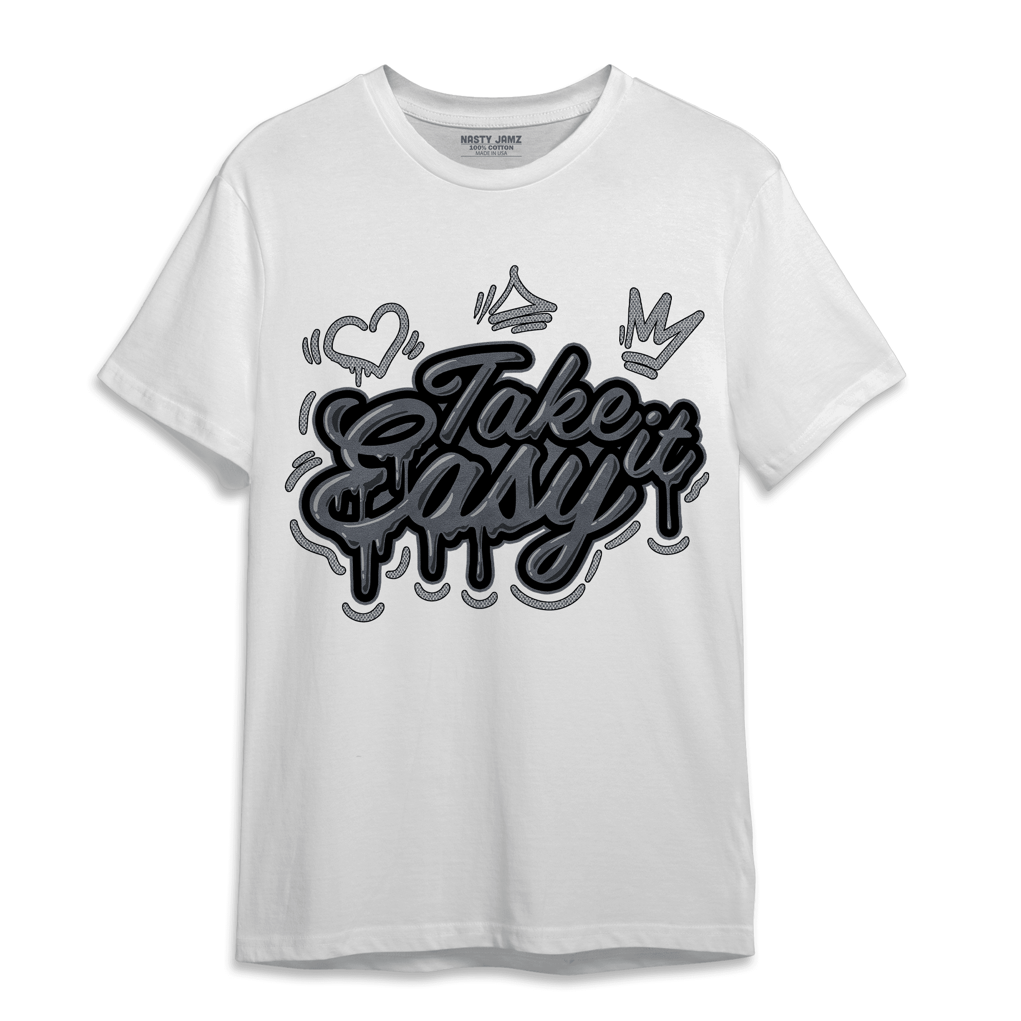 Air Max 90 Iron Grey T Shirt Match Take It Easy - NastyJamz