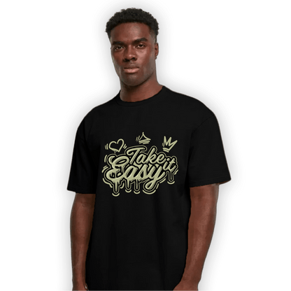 Yeezy Slide Resin T Shirt Match Take It Easy - NastyJamz