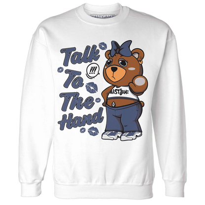Low-Diffused-Blue-11s-Sweatshirt-Match-Talk-To-The-Hand-BERNIE