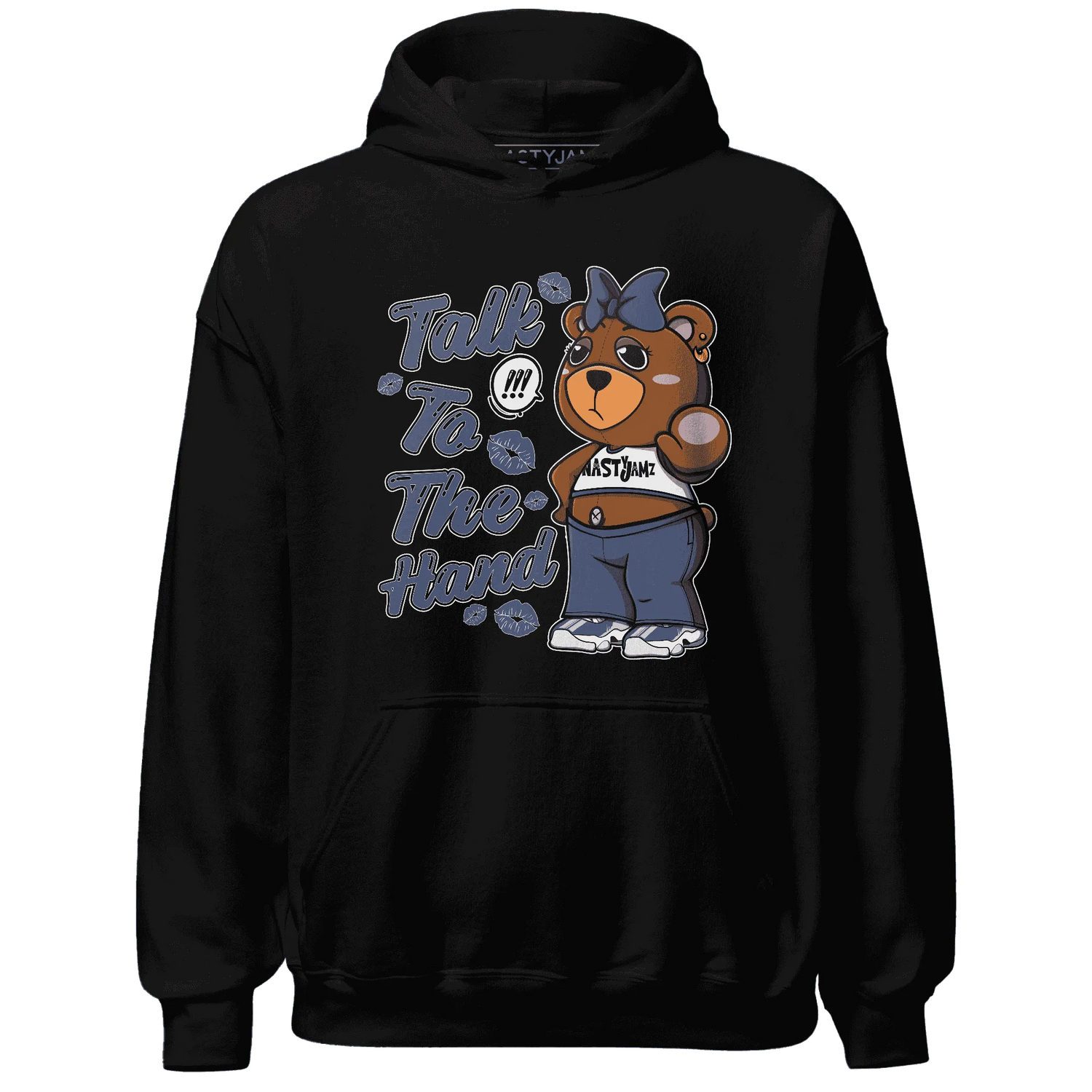 Low-Diffused-Blue-11s-Hoodie-Match-Talk-To-The-Hand-BERNIE