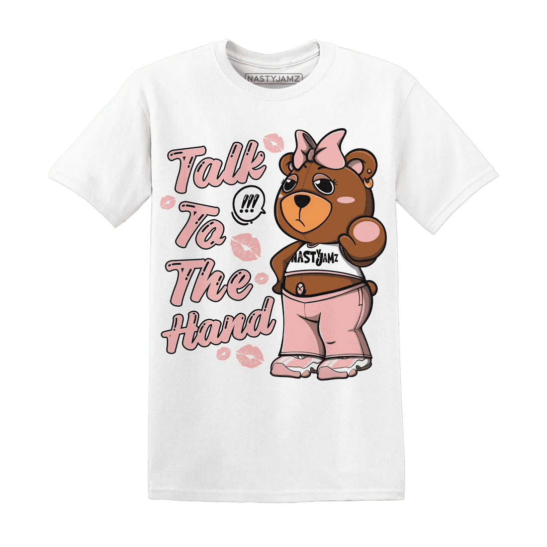Low-Legend-Pink-11s-T-Shirt-Match-Talk-To-The-Hand-BERNIE