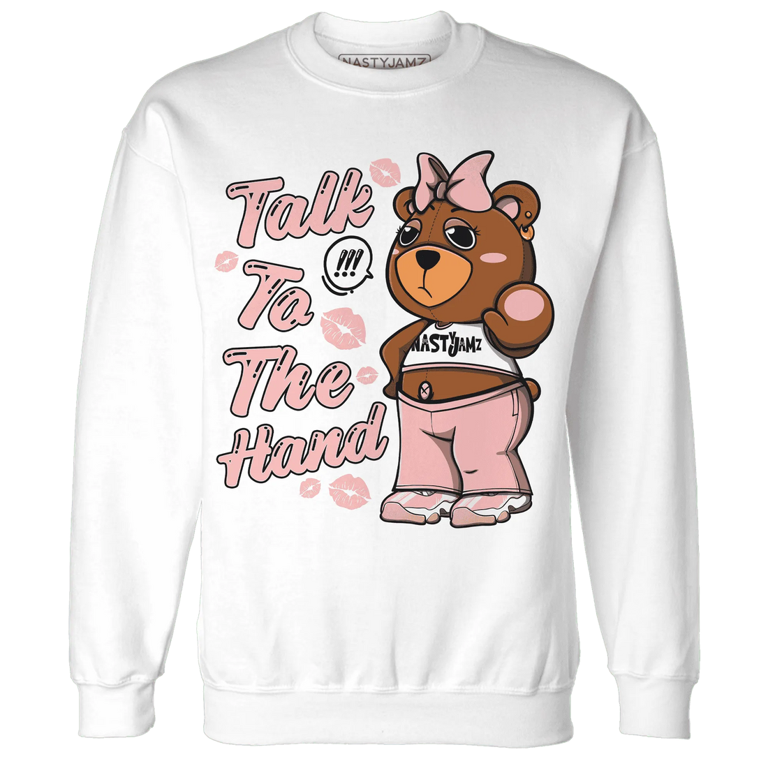 Low-Legend-Pink-11s-Sweatshirt-Match-Talk-To-The-Hand-BERNIE