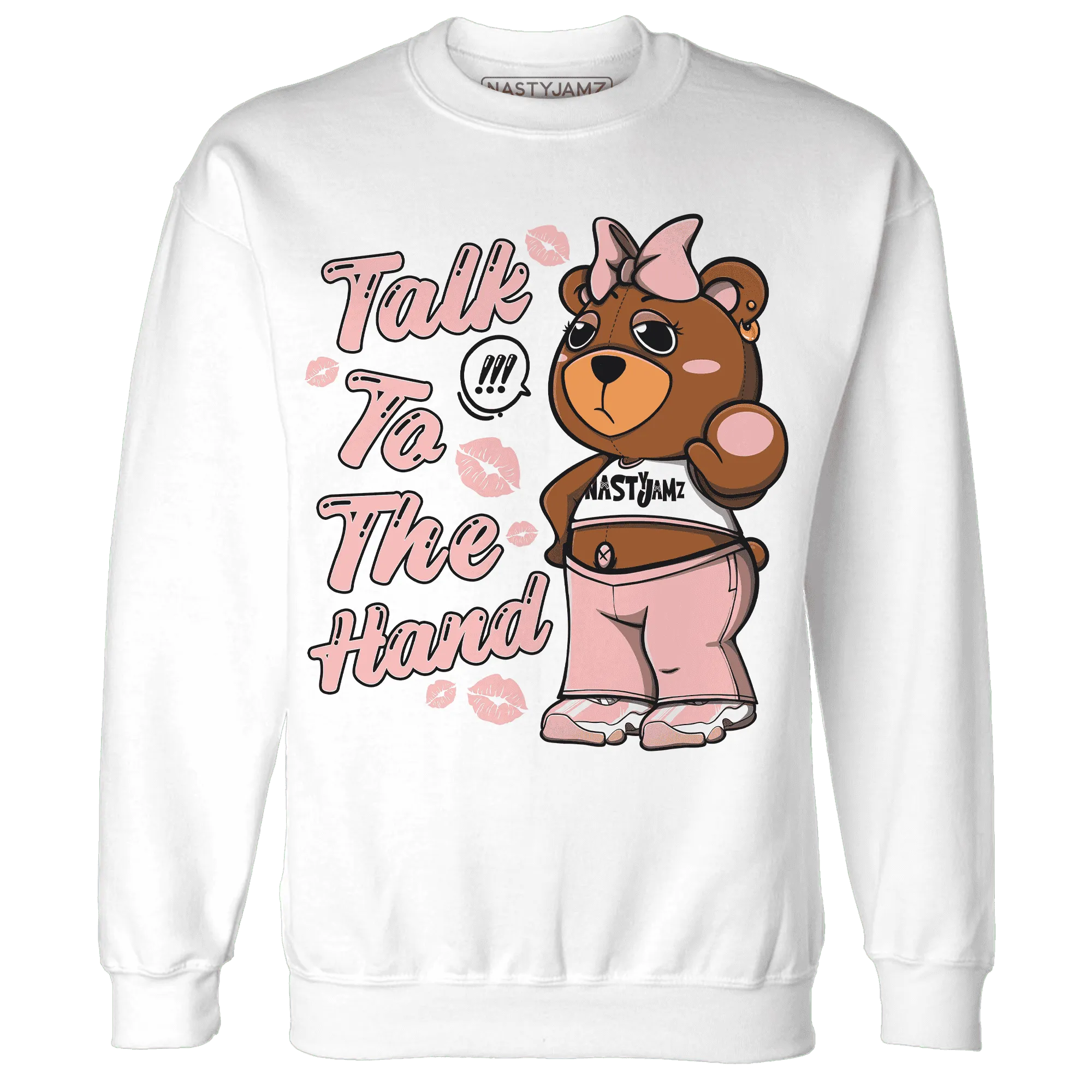Low-Legend-Pink-11s-Sweatshirt-Match-Talk-To-The-Hand-BERNIE