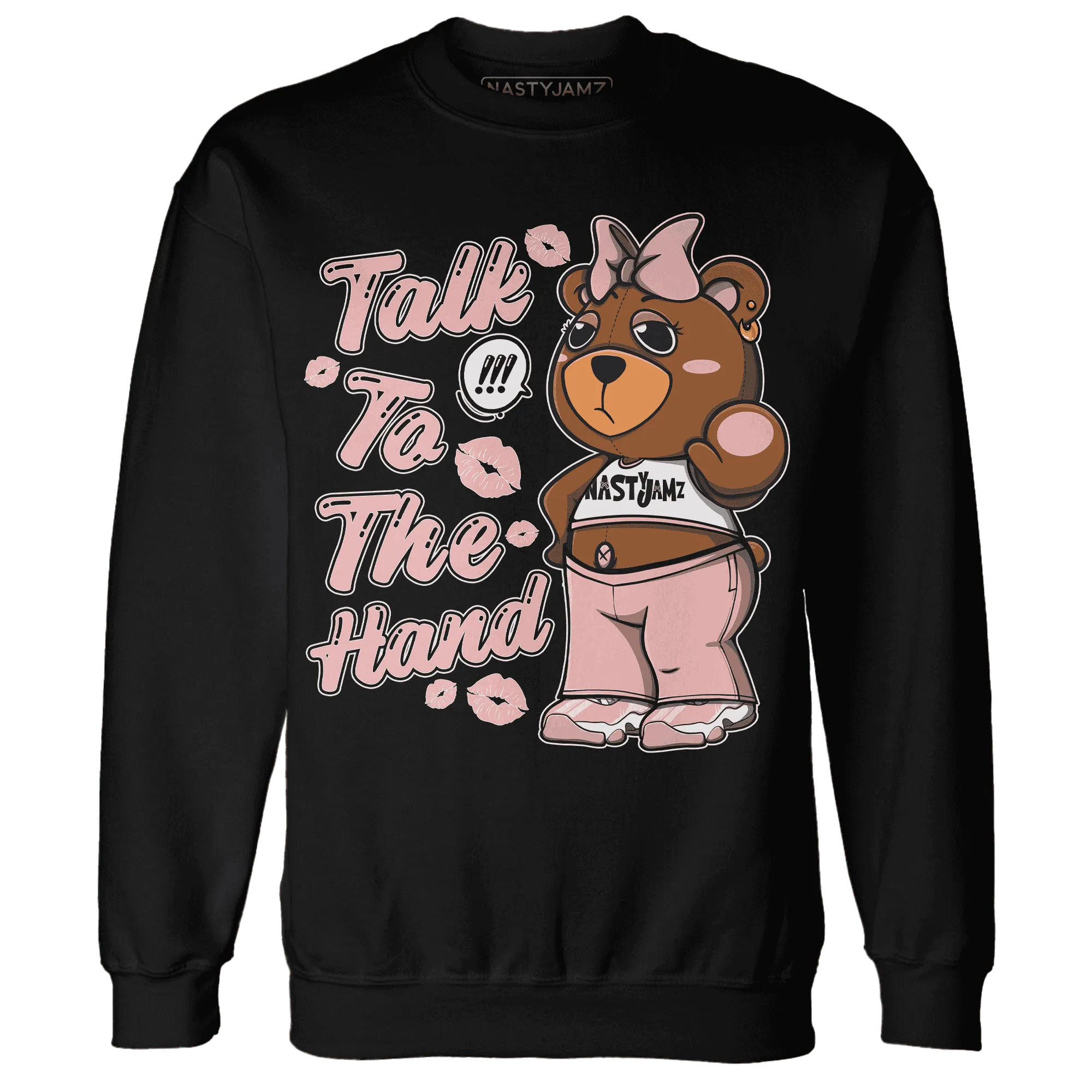 Low-Legend-Pink-11s-Sweatshirt-Match-Talk-To-The-Hand-BERNIE