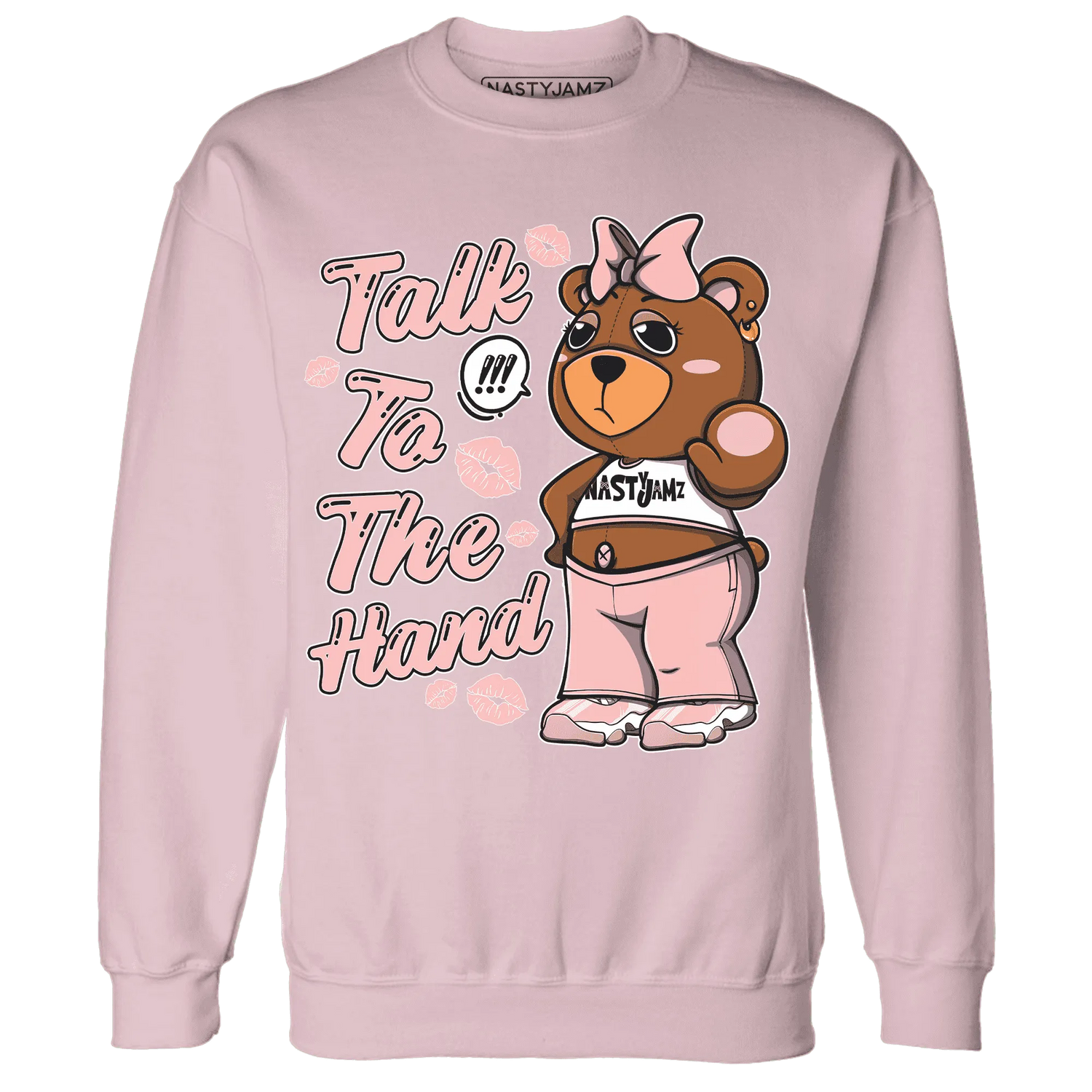 Low-Legend-Pink-11s-Sweatshirt-Match-Talk-To-The-Hand-BERNIE