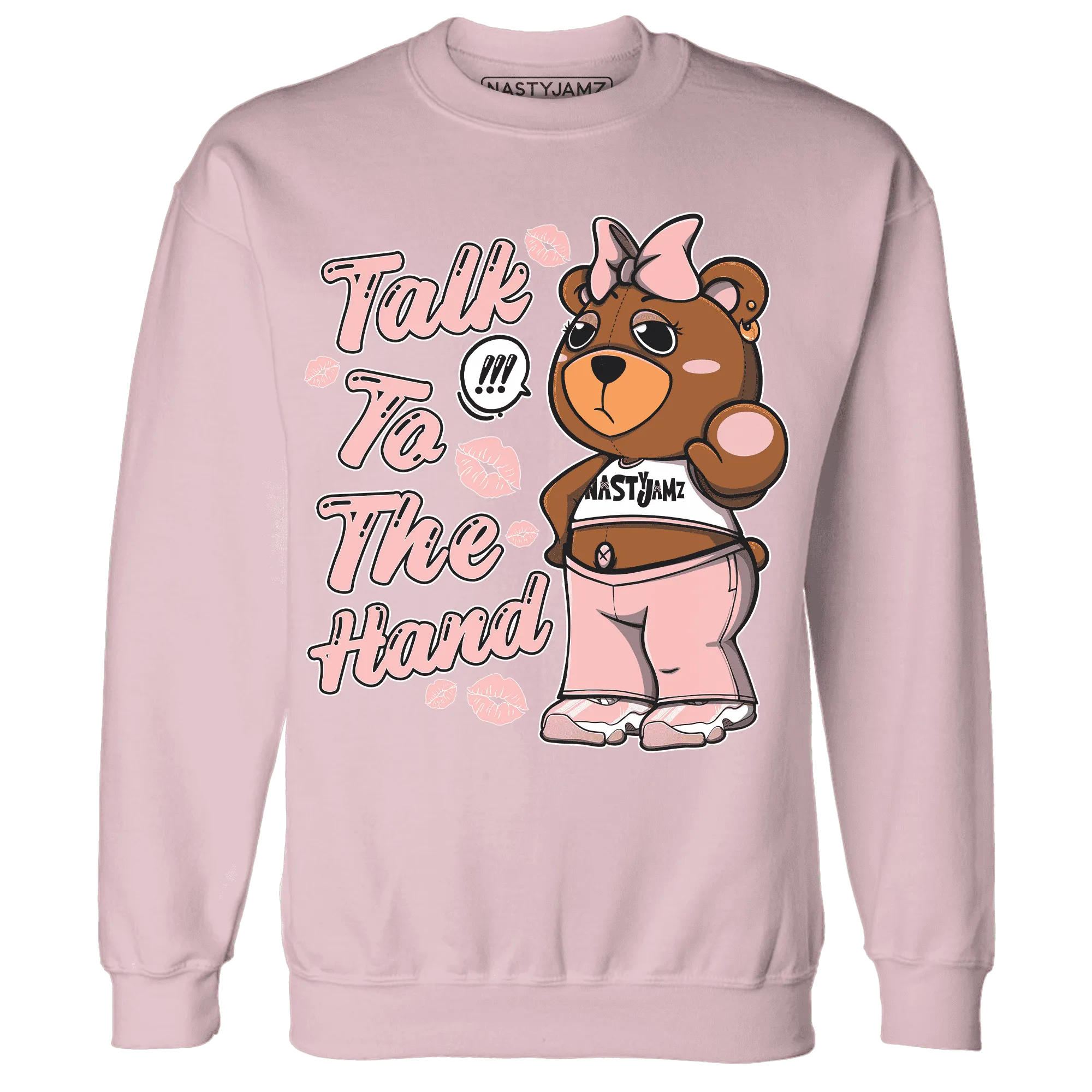 Low-Legend-Pink-11s-Sweatshirt-Match-Talk-To-The-Hand-BERNIE