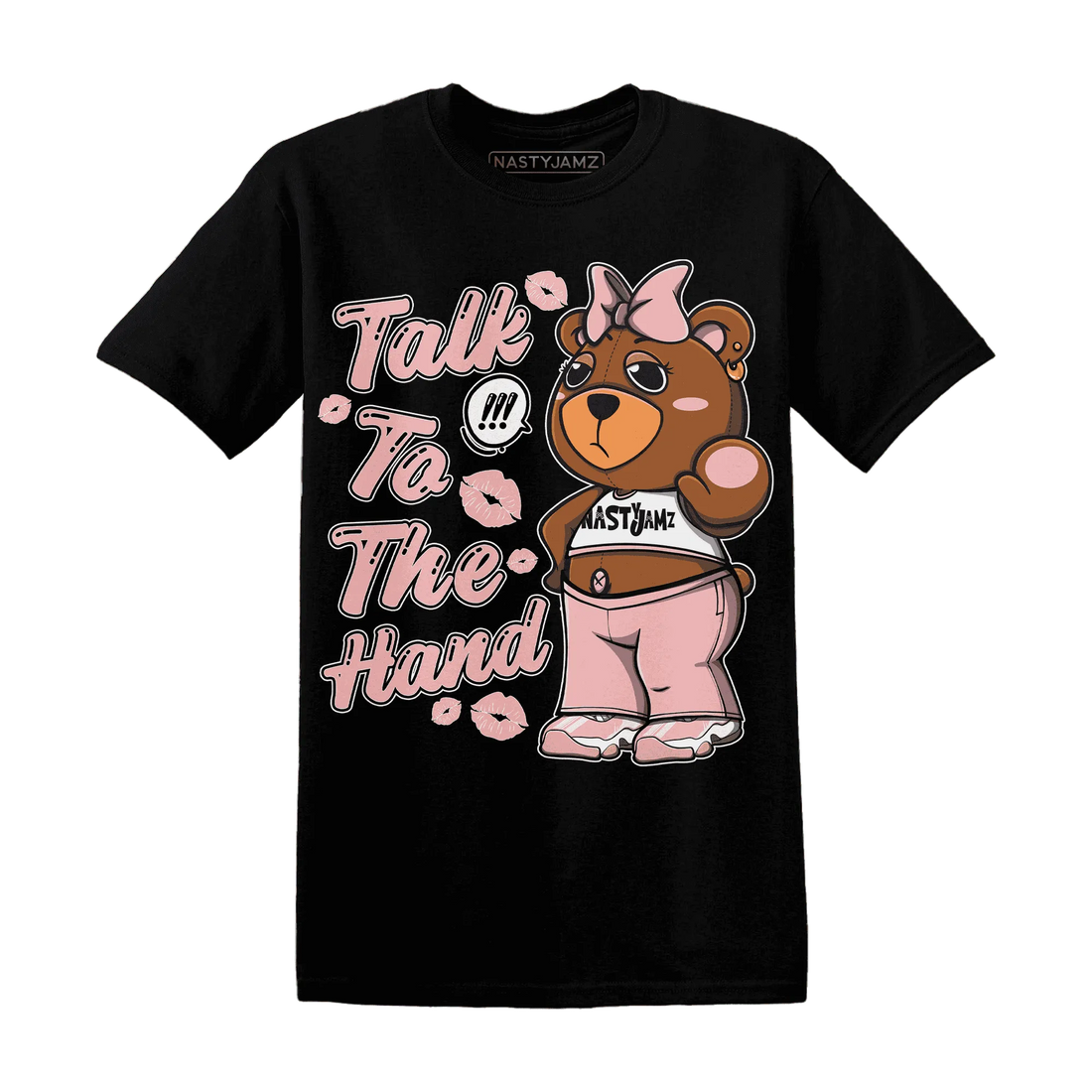 Low-Legend-Pink-11s-T-Shirt-Match-Talk-To-The-Hand-BERNIE