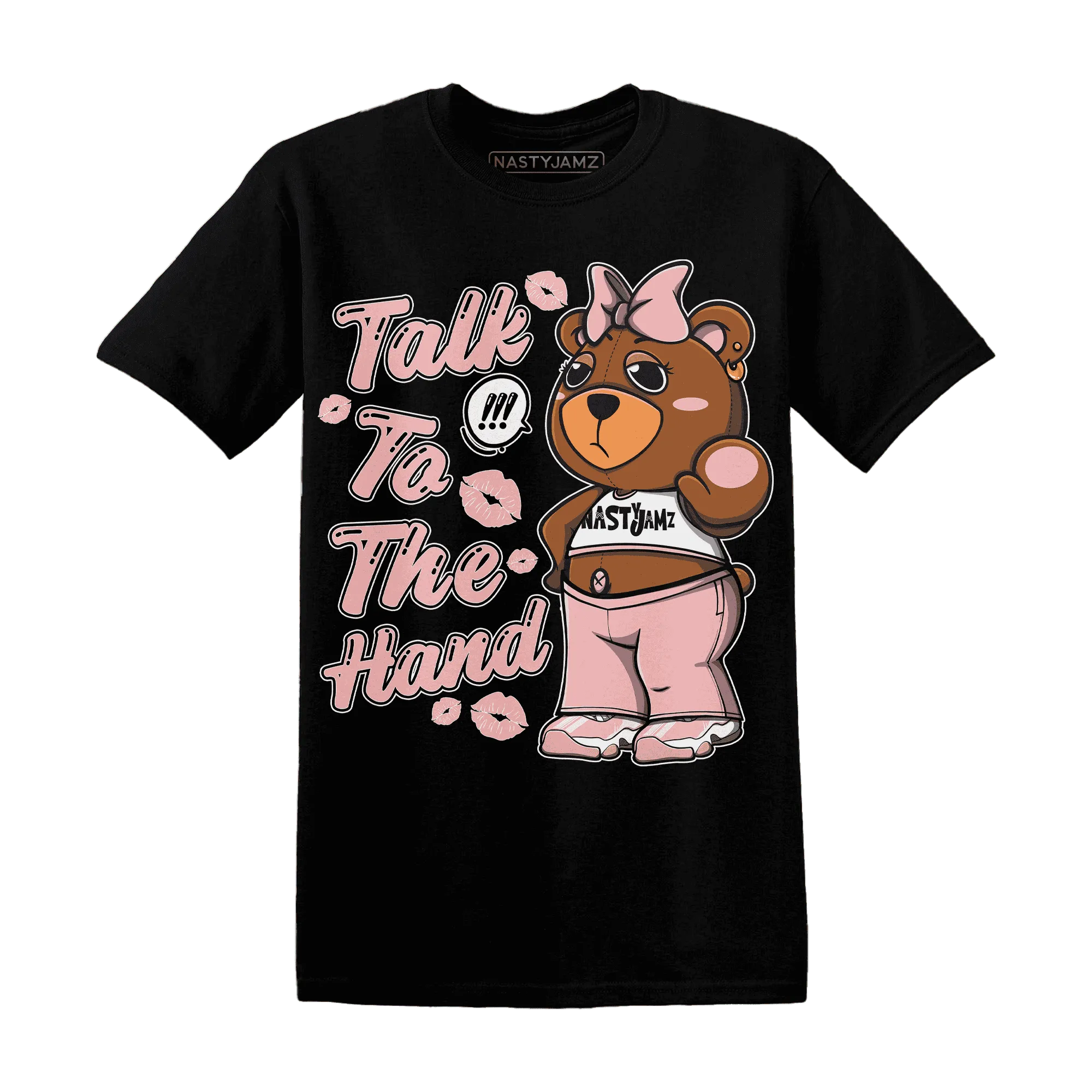 Low-Legend-Pink-11s-T-Shirt-Match-Talk-To-The-Hand-BERNIE
