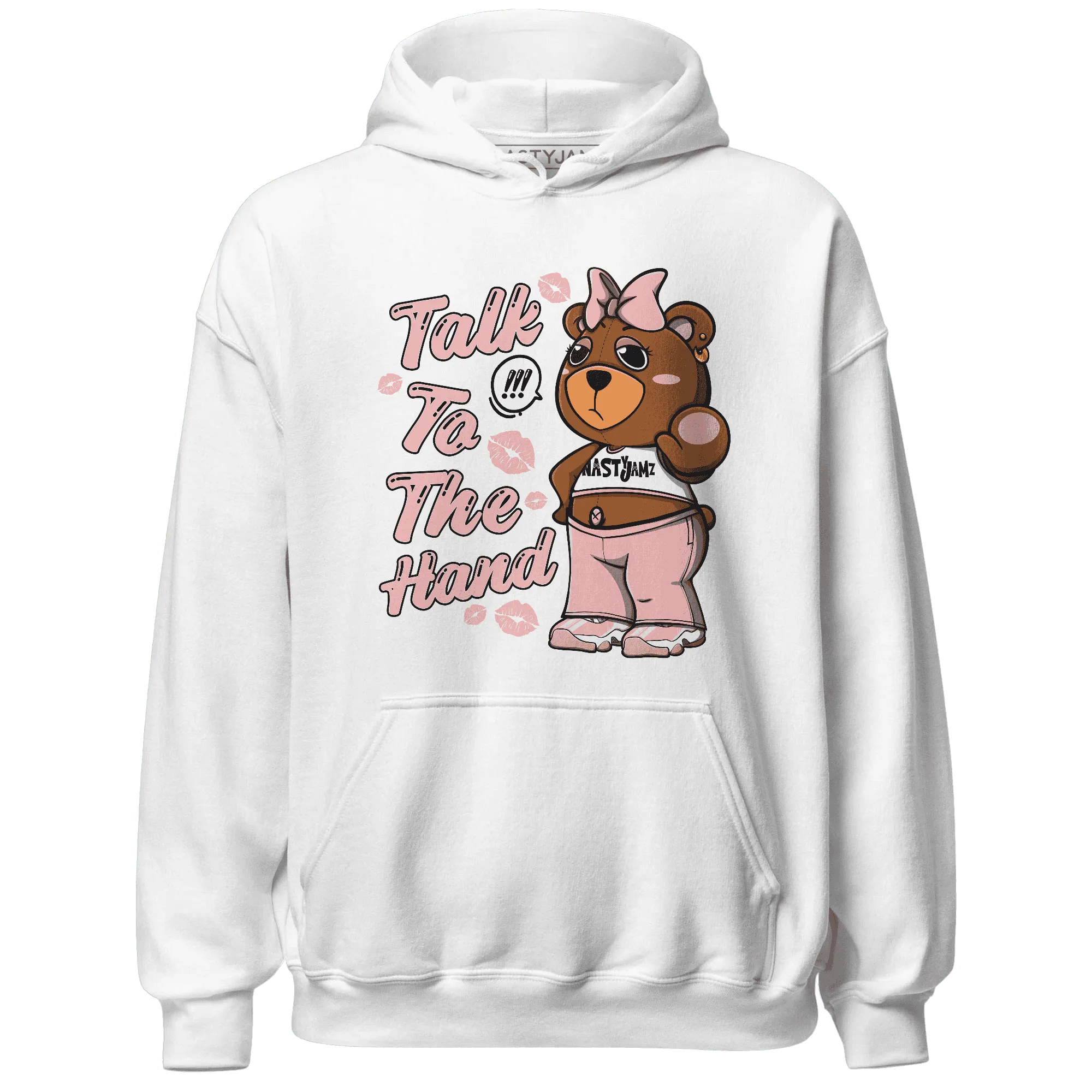 Low-Legend-Pink-11s-Hoodie-Match-Talk-To-The-Hand-BERNIE