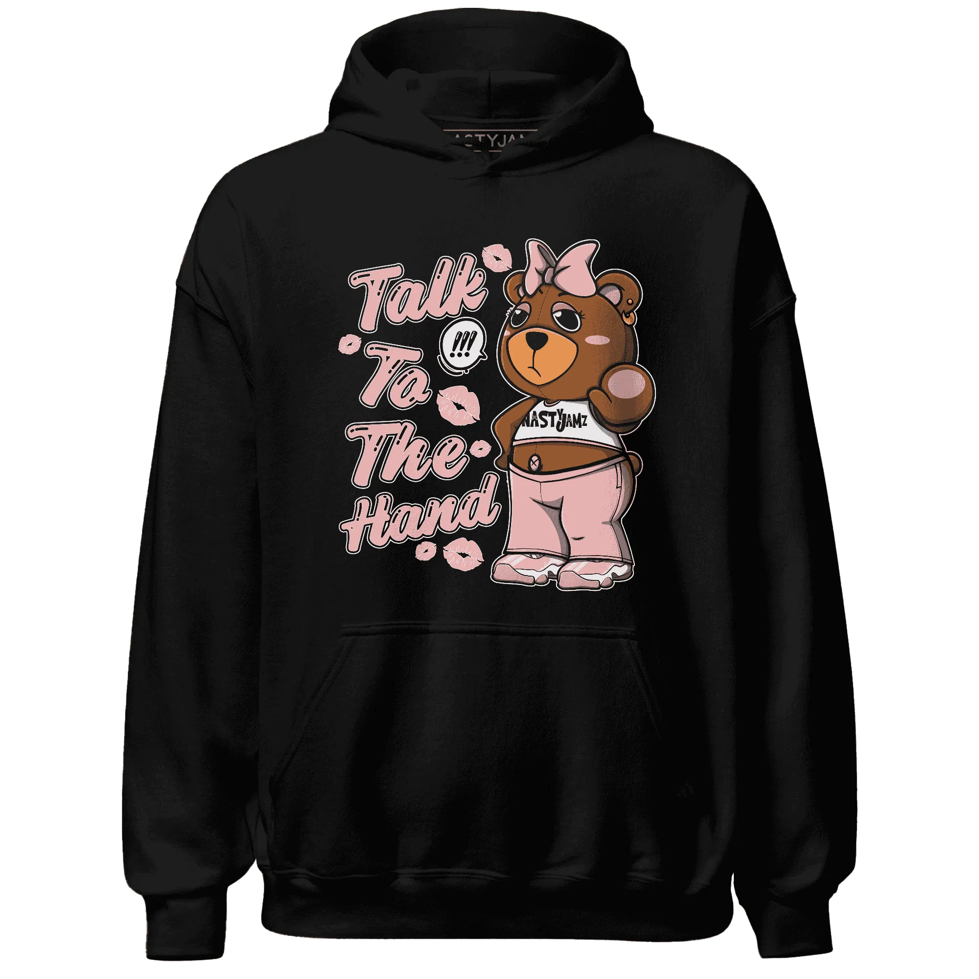 Low-Legend-Pink-11s-Hoodie-Match-Talk-To-The-Hand-BERNIE