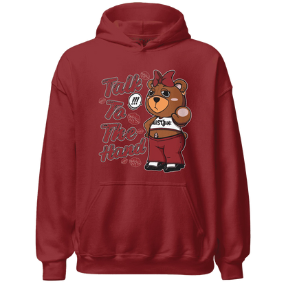 Retro-Red-Taxi-12s-Hoodie-Match-Talk-To-The-Hand-BERNIE