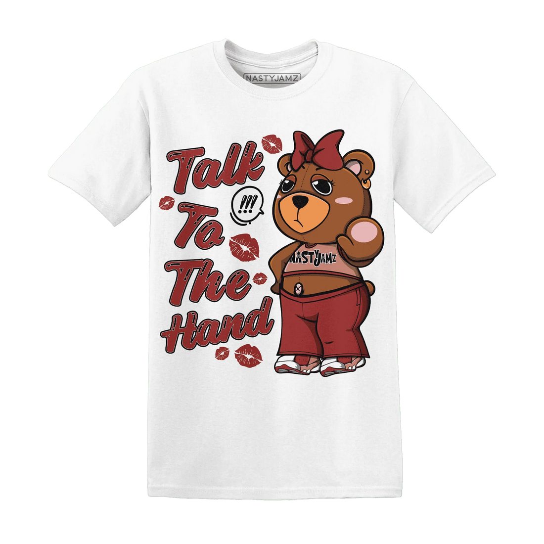 Dune-Red-13s-T-Shirt-Match-Talk-To-The-Hand-BERNIE