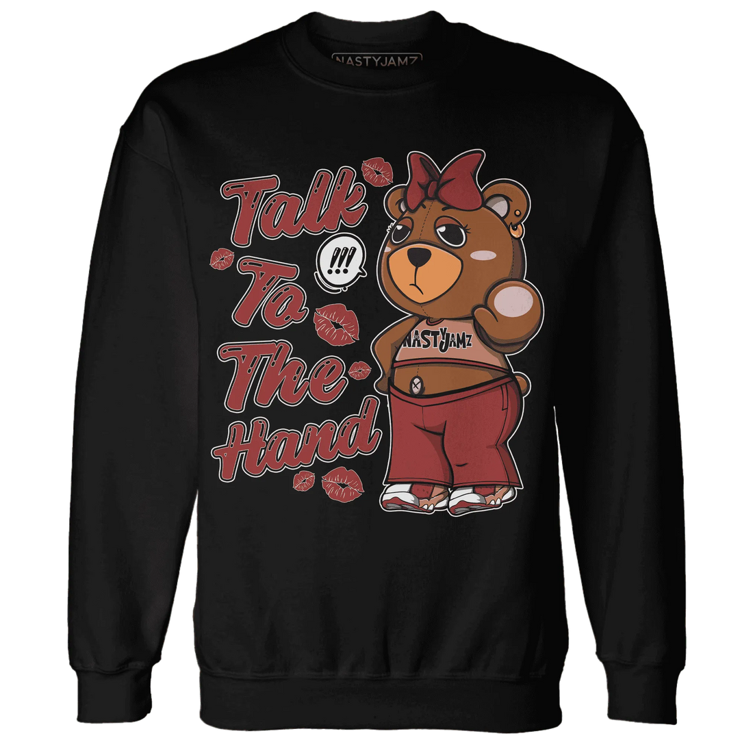 Dune-Red-13s-Sweatshirt-Match-Talk-To-The-Hand-BERNIE
