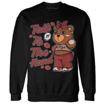 Dune-Red-13s-Sweatshirt-Match-Talk-To-The-Hand-BERNIE