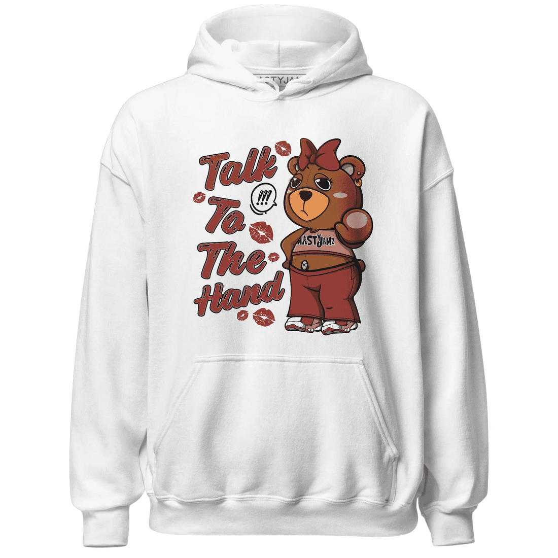 Dune-Red-13s-Hoodie-Match-Talk-To-The-Hand-BERNIE