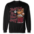 High-White-Team-Red-1s-Sweatshirt-Match-Talk-To-The-Hand-BERNIE
