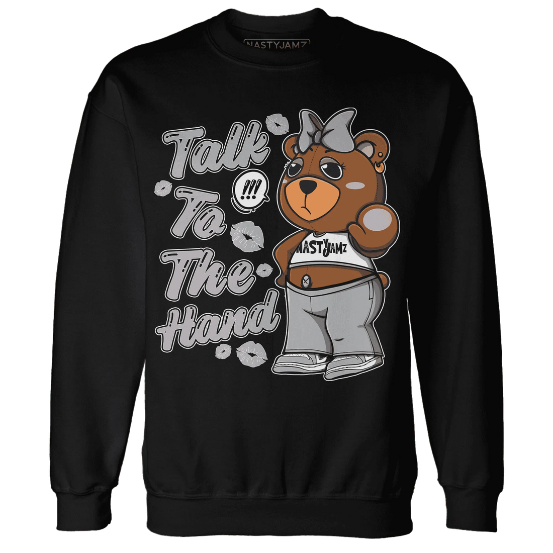 Wolf-Grey-1s-Sweatshirt-Match-Talk-To-The-Hand-BERNIE