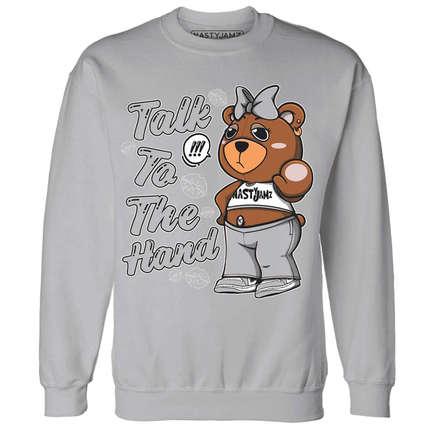 Wolf-Grey-1s-Sweatshirt-Match-Talk-To-The-Hand-BERNIE