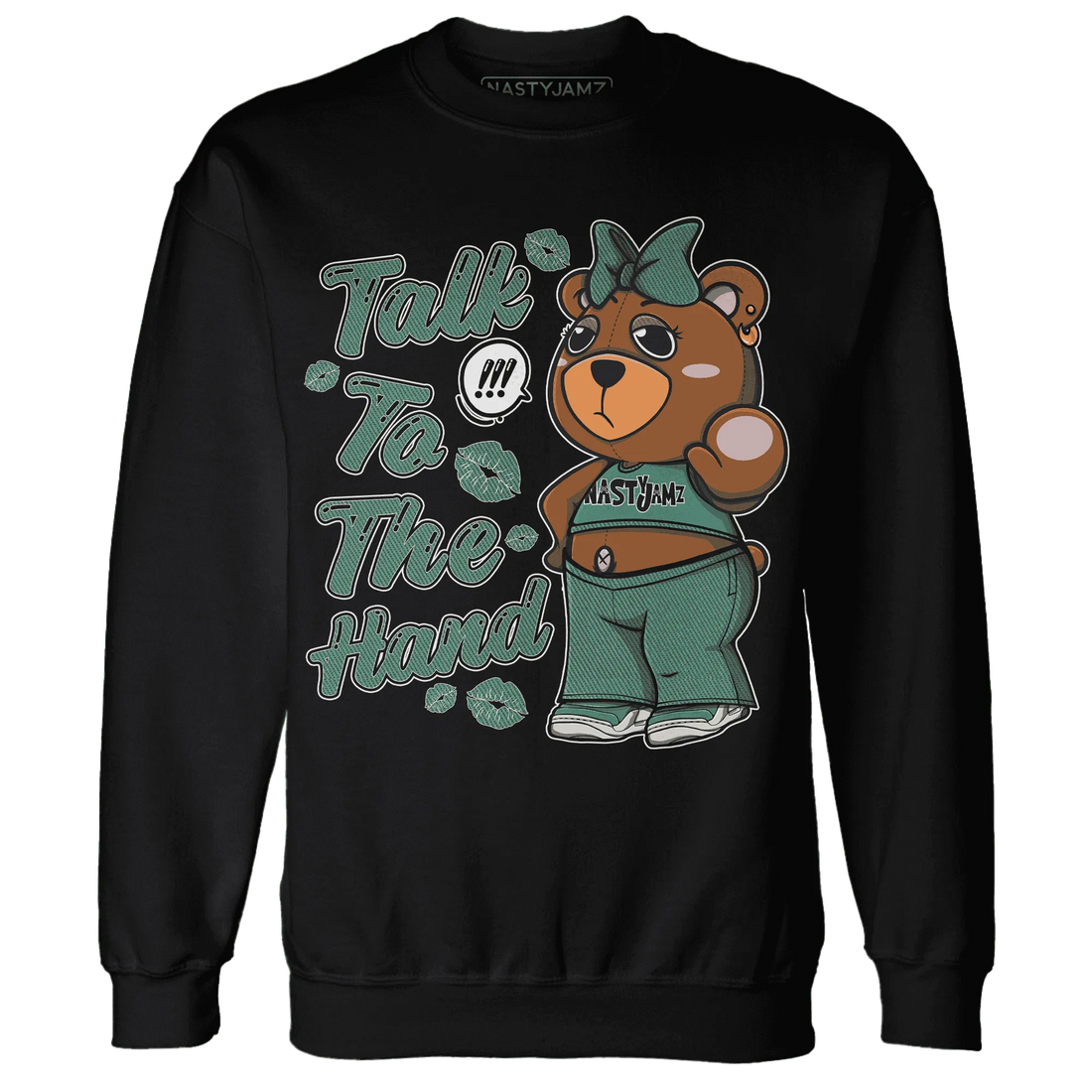 Nina-CN-Abney-3s-Sweatshirt-Match-Talk-To-The-Hand-BERNIE