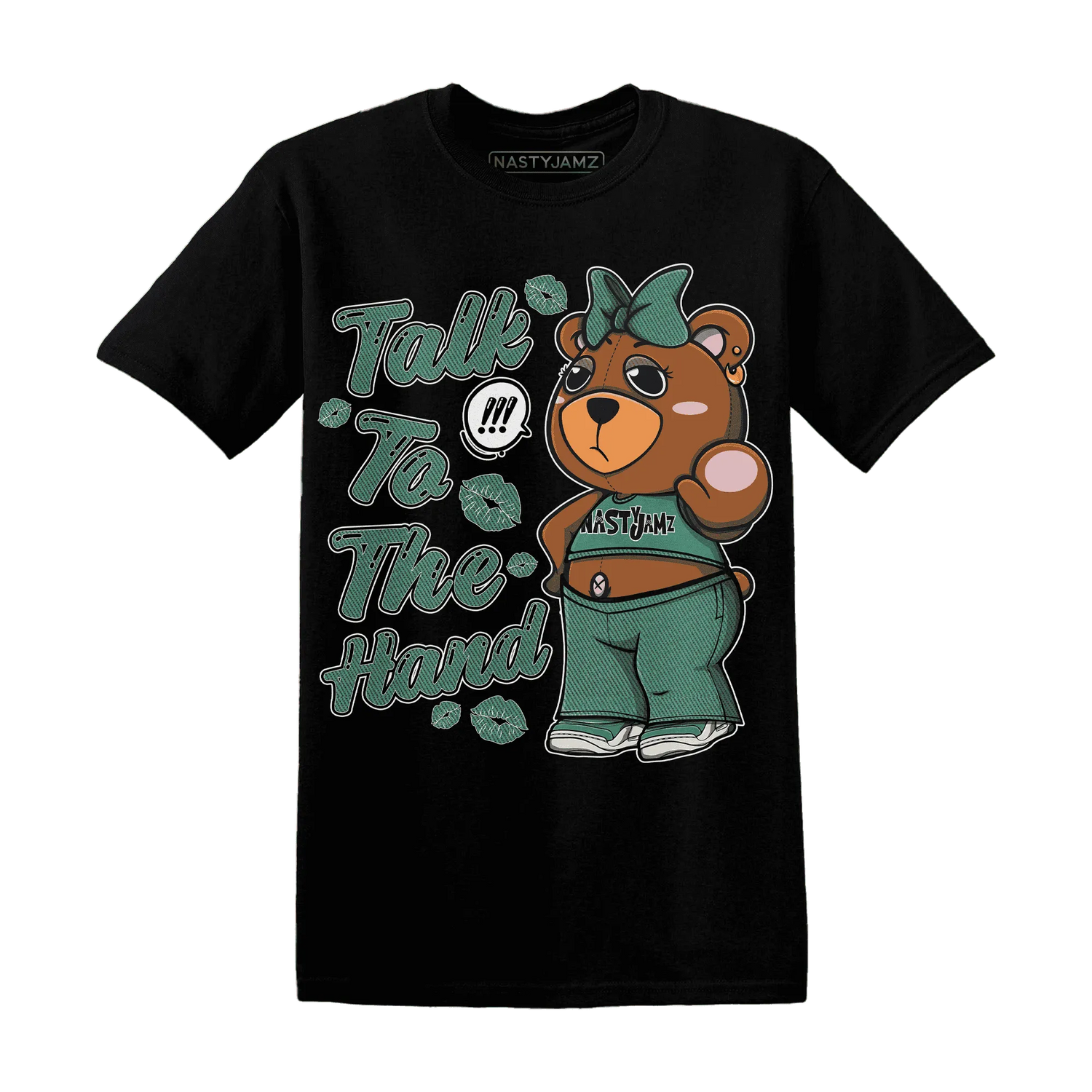 Nina-CN-Abney-3s-T-Shirt-Match-Talk-To-The-Hand-BERNIE