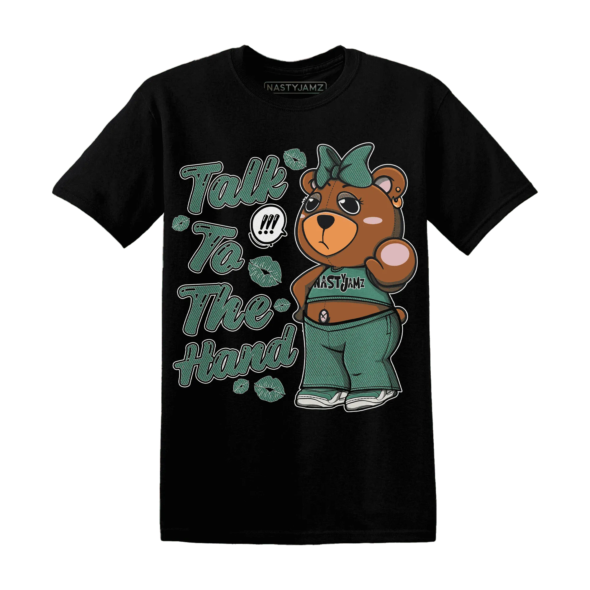 Nina-CN-Abney-3s-T-Shirt-Match-Talk-To-The-Hand-BERNIE