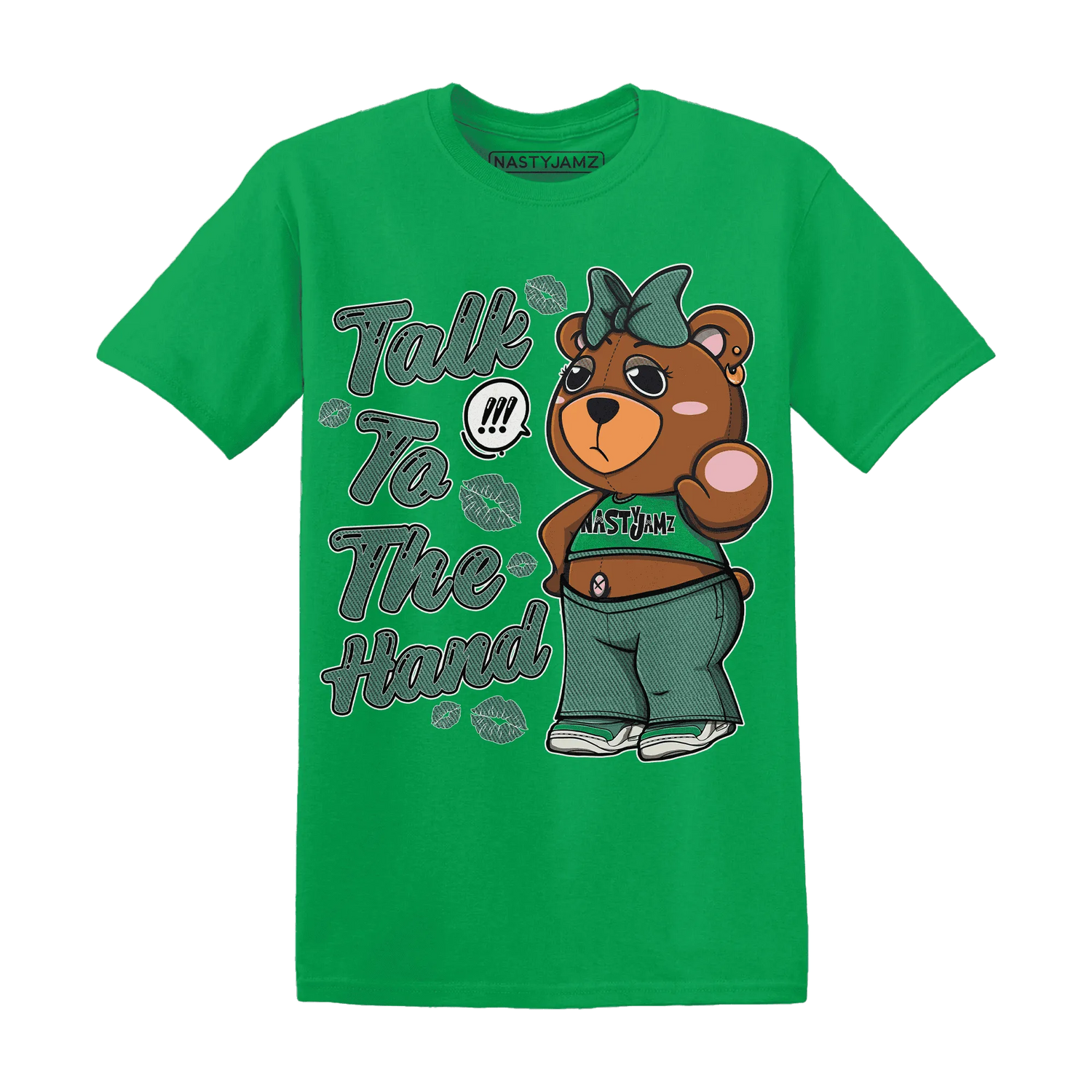 Nina-CN-Abney-3s-T-Shirt-Match-Talk-To-The-Hand-BERNIE