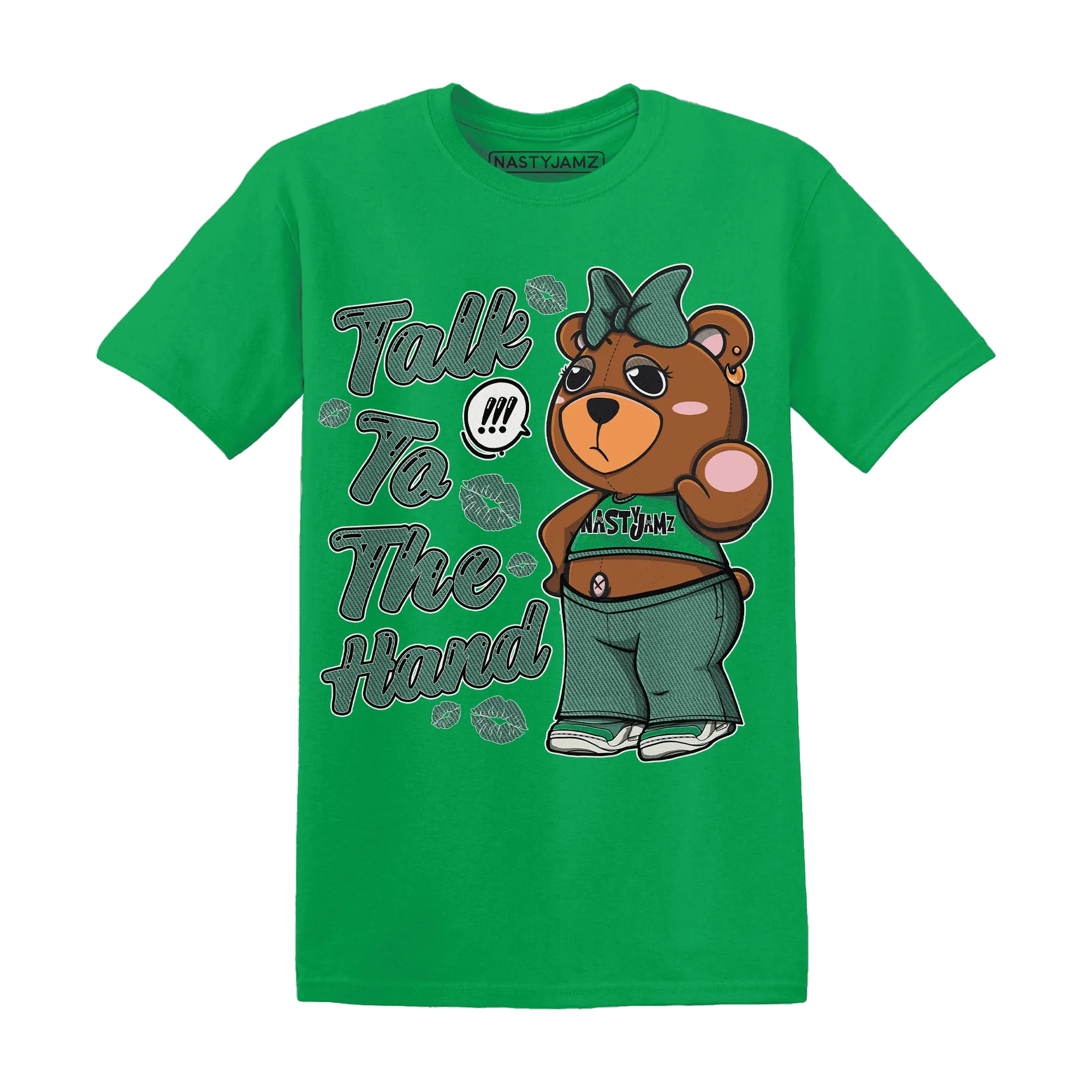 Nina-CN-Abney-3s-T-Shirt-Match-Talk-To-The-Hand-BERNIE