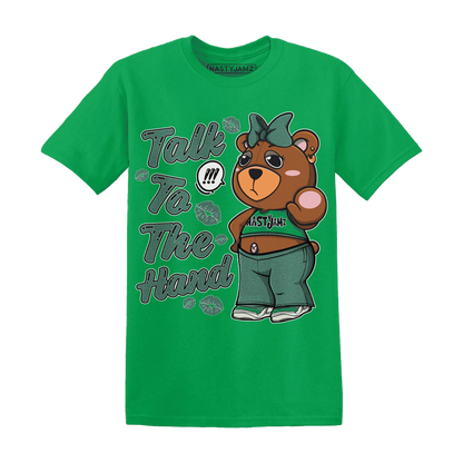 Nina-CN-Abney-3s-T-Shirt-Match-Talk-To-The-Hand-BERNIE
