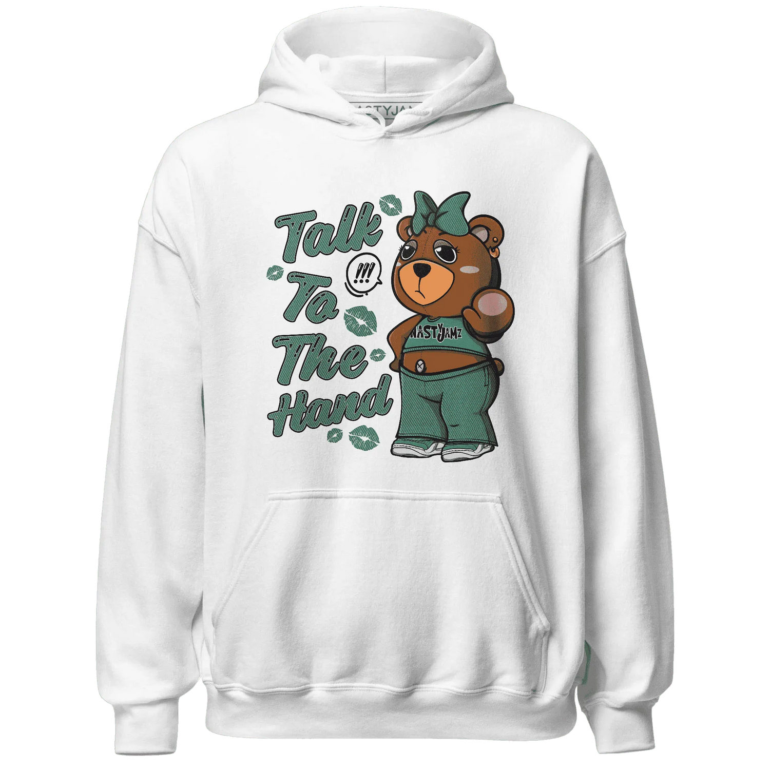 Nina-CN-Abney-3s-Hoodie-Match-Talk-To-The-Hand-BERNIE