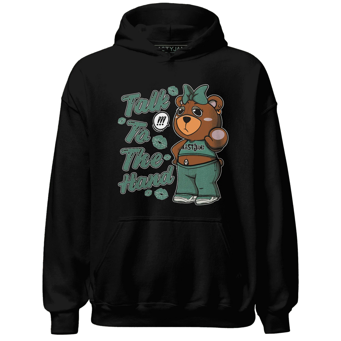 Nina-CN-Abney-3s-Hoodie-Match-Talk-To-The-Hand-BERNIE