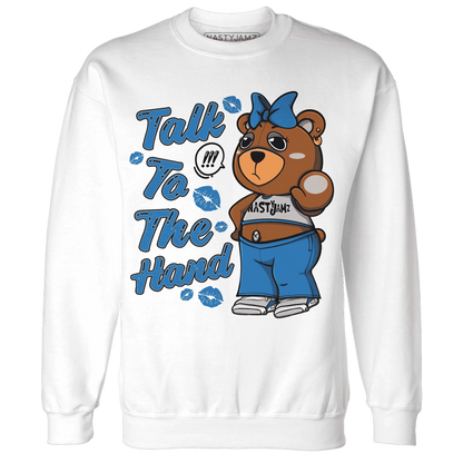 Industrial-Blue-4s-Sweatshirt-Match-Talk-To-The-Hand-BERNIE
