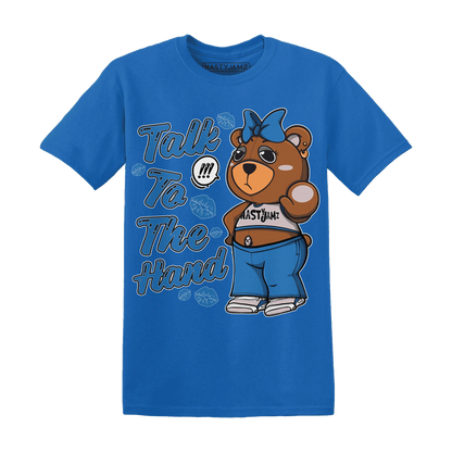 Industrial-Blue-4s-T-Shirt-Match-Talk-To-The-Hand-BERNIE