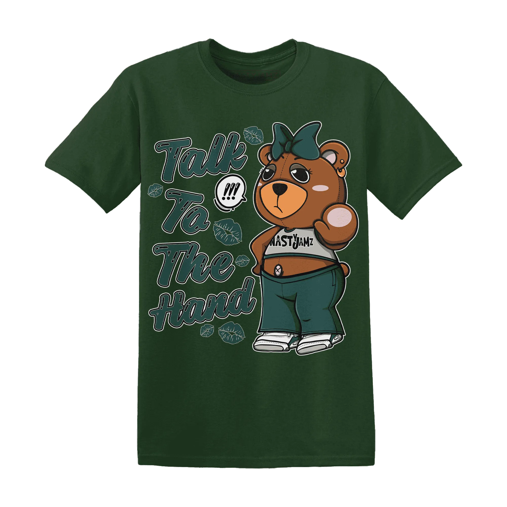 Oxidized-Green-4s-T-Shirt-Match-Talk-To-The-Hand-BERNIE