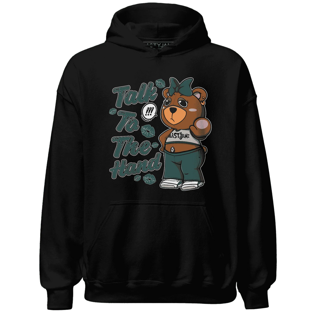 Oxidized-Green-4s-Hoodie-Match-Talk-To-The-Hand-BERNIE