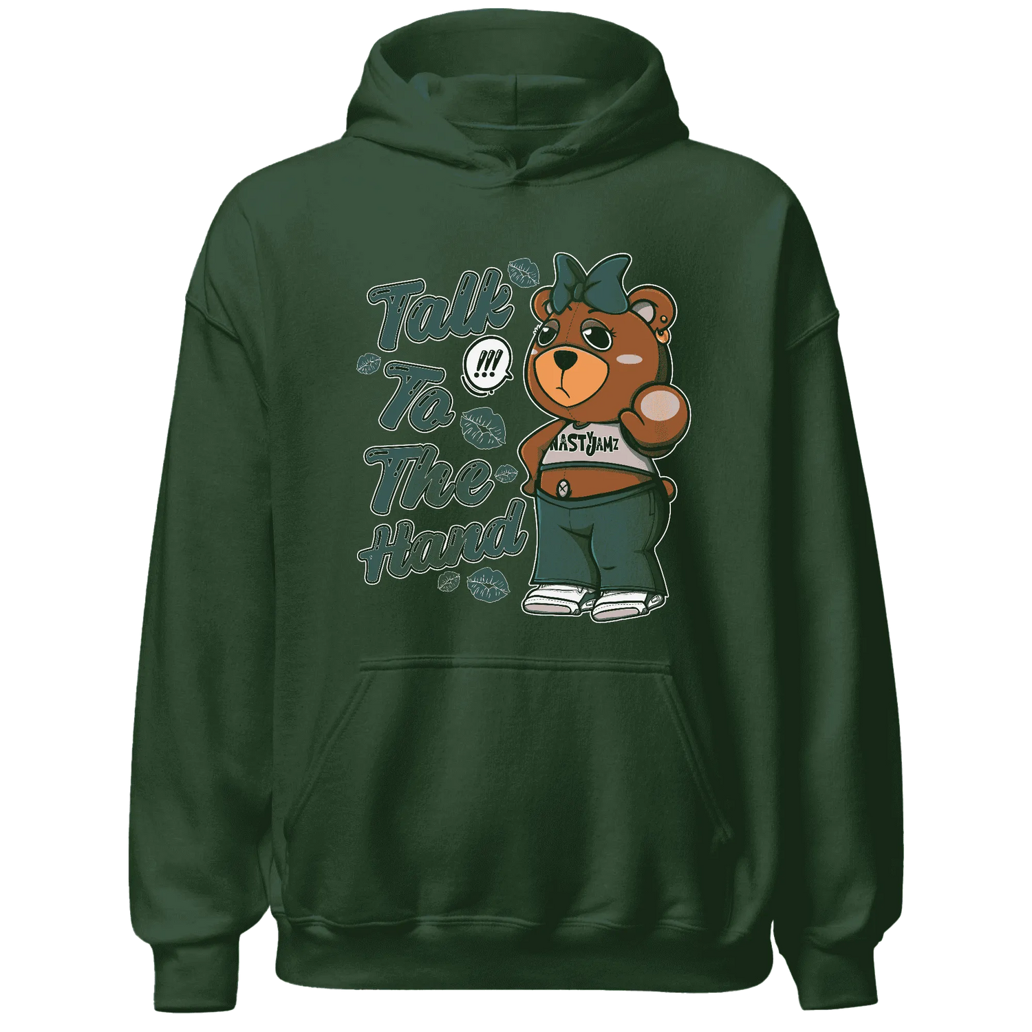 Oxidized-Green-4s-Hoodie-Match-Talk-To-The-Hand-BERNIE