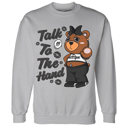 White-Thunder-4s-Sweatshirt-Match-Talk-To-The-Hand-BERNIE