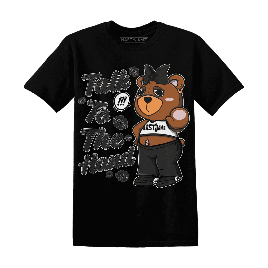 White-Thunder-4s-T-Shirt-Match-Talk-To-The-Hand-BERNIE