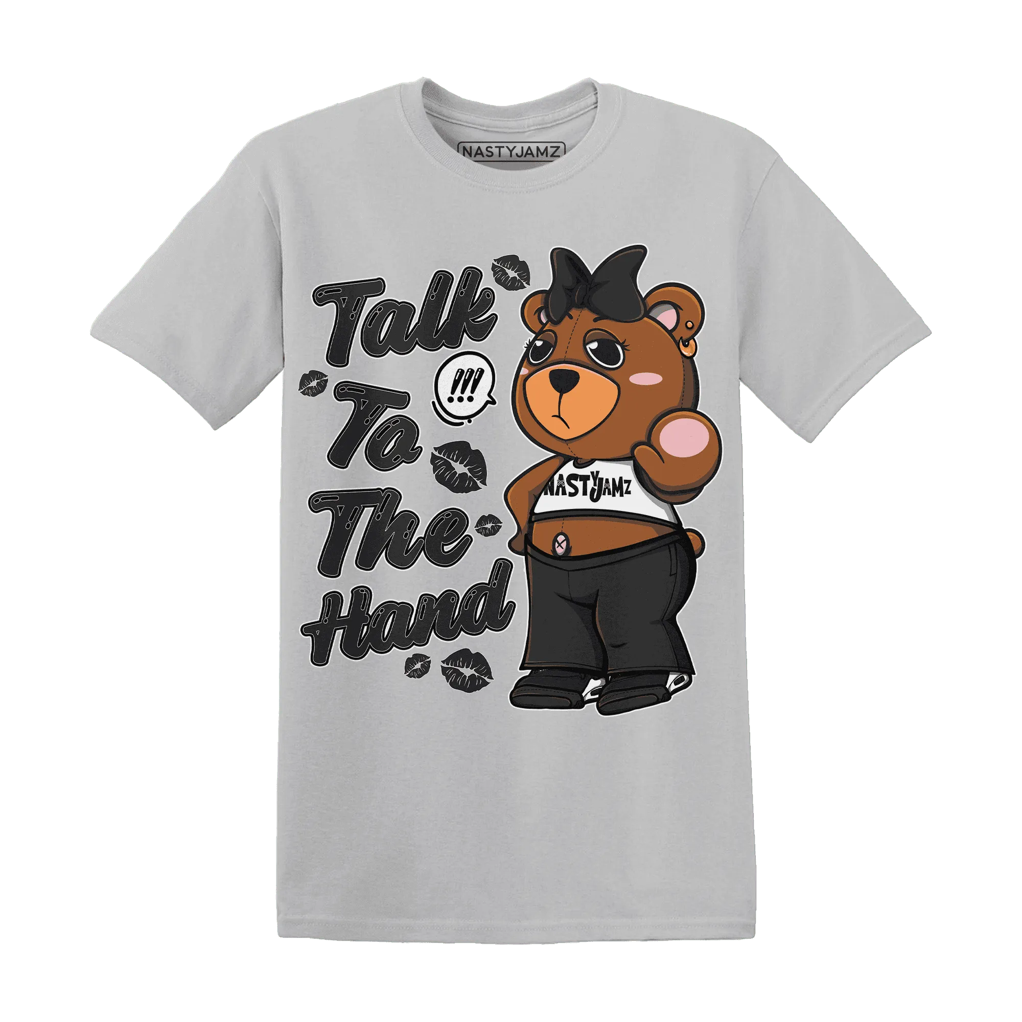 White-Thunder-4s-T-Shirt-Match-Talk-To-The-Hand-BERNIE