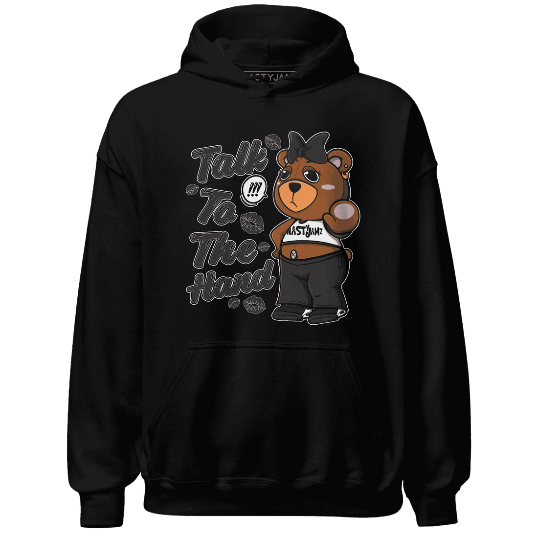 White-Thunder-4s-Hoodie-Match-Talk-To-The-Hand-BERNIE