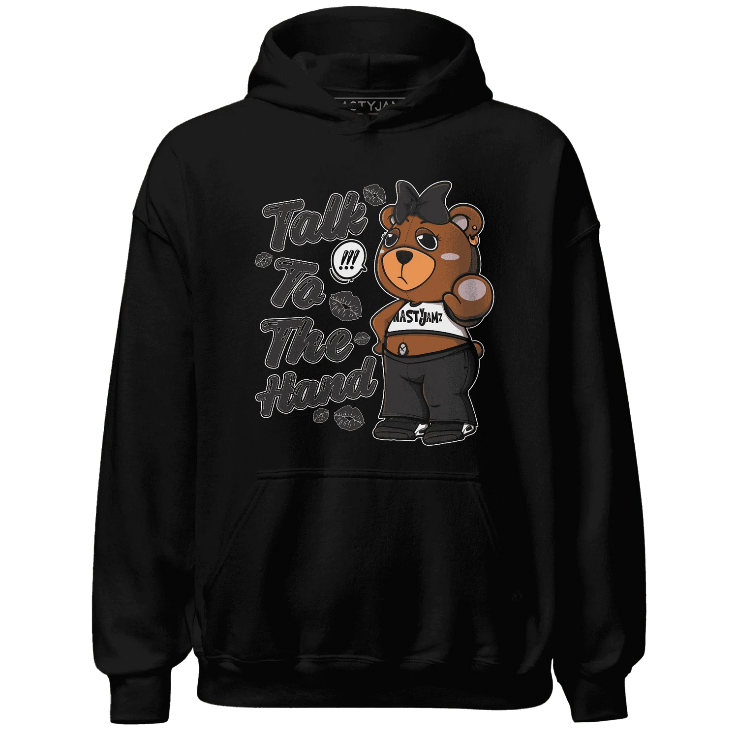 White-Thunder-4s-Hoodie-Match-Talk-To-The-Hand-BERNIE