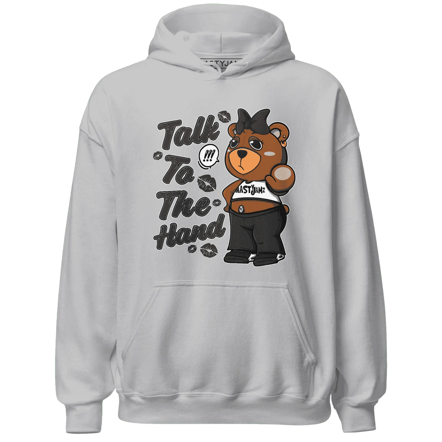 White-Thunder-4s-Hoodie-Match-Talk-To-The-Hand-BERNIE
