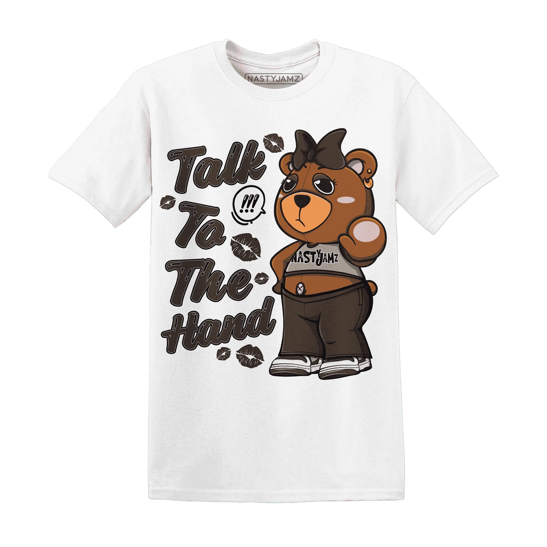 Dunk-Low-Baroque-Brown-T-Shirt-Match-Talk-To-The-Hand-BERNIE