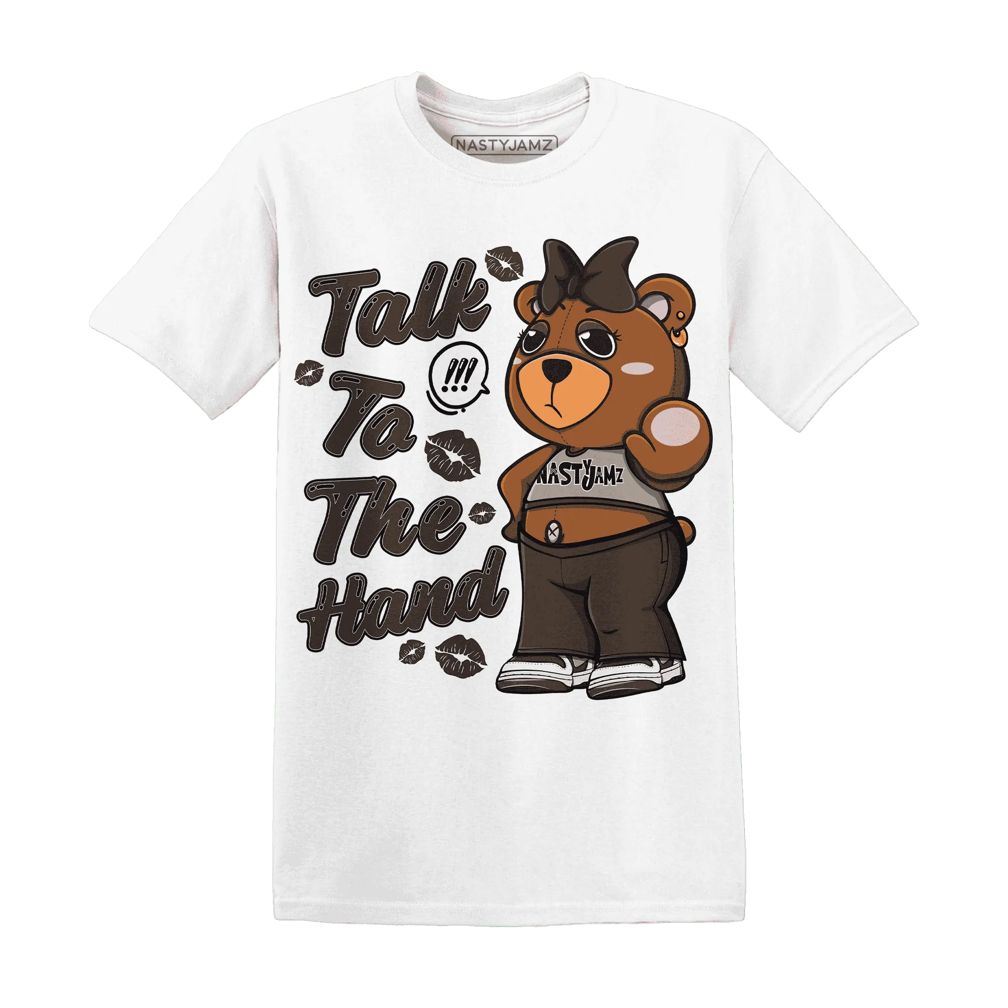 Dunk-Low-Baroque-Brown-T-Shirt-Match-Talk-To-The-Hand-BERNIE