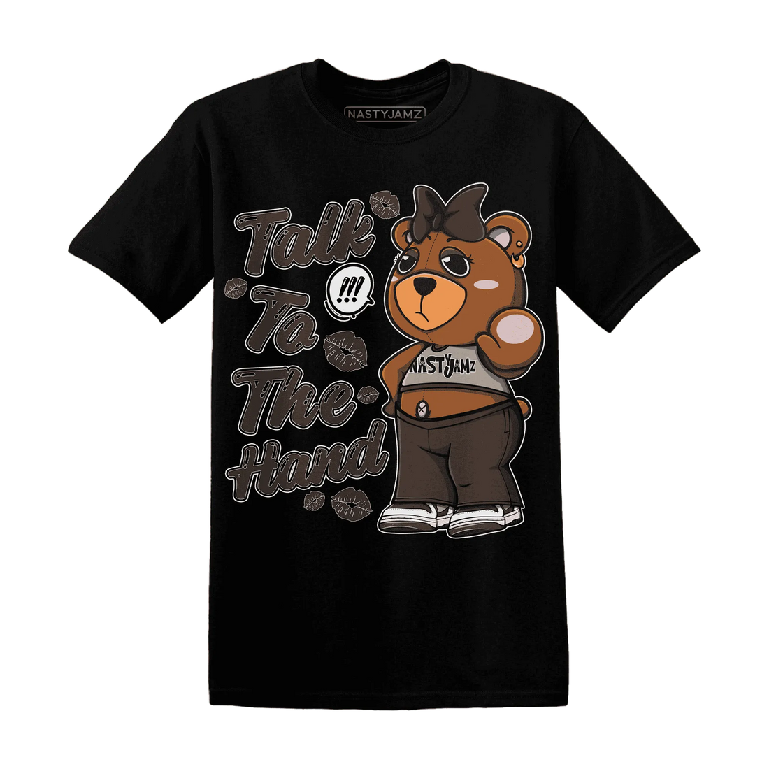Dunk-Low-Baroque-Brown-T-Shirt-Match-Talk-To-The-Hand-BERNIE