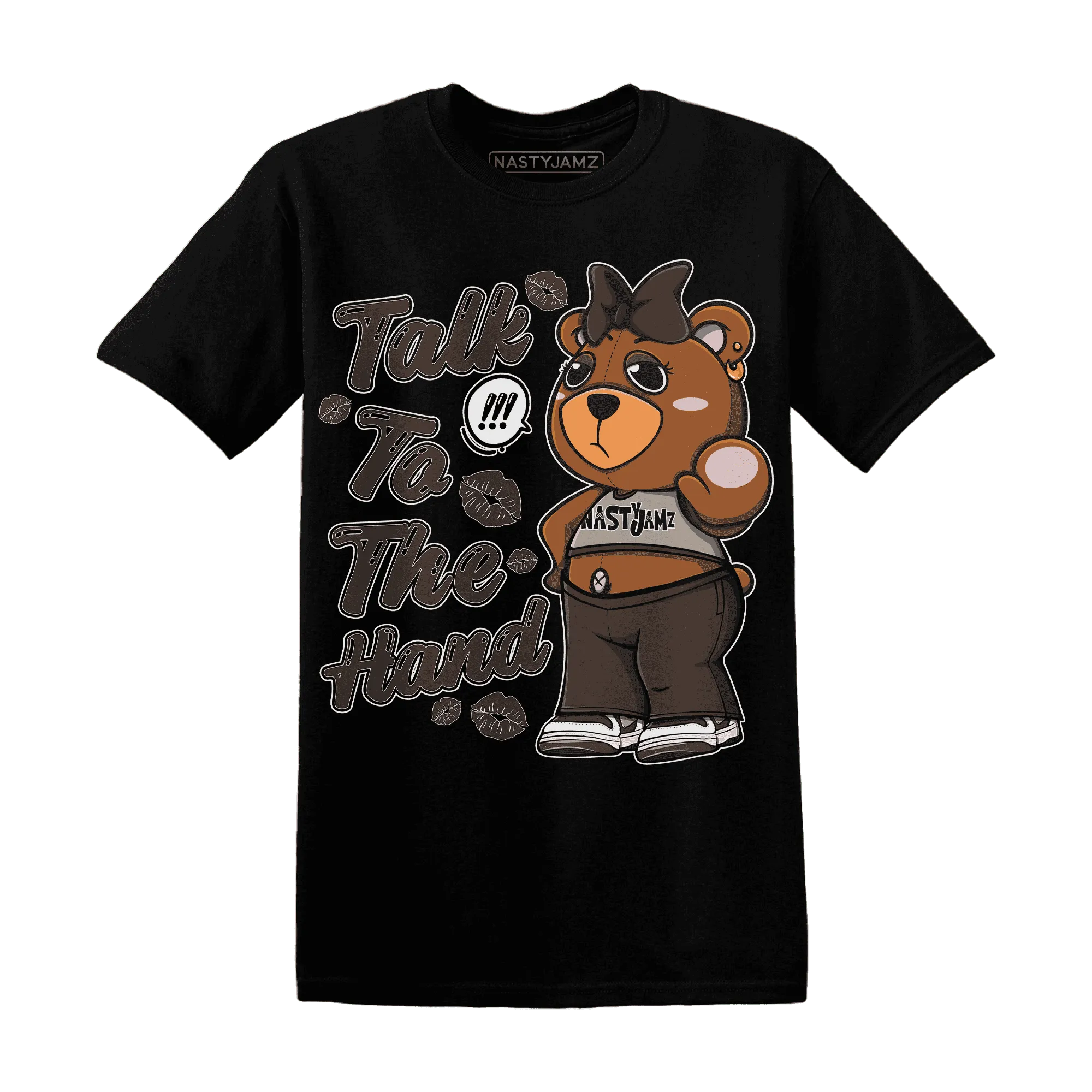 Dunk-Low-Baroque-Brown-T-Shirt-Match-Talk-To-The-Hand-BERNIE