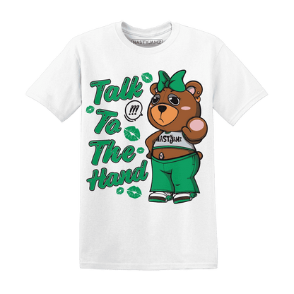 Lucky-Green-5s-T-Shirt-Match-Talk-To-The-Hand-BERNIE