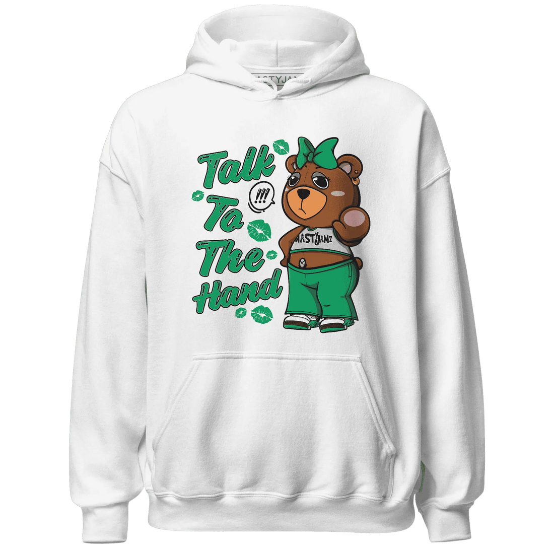 Lucky-Green-5s-Hoodie-Match-Talk-To-The-Hand-BERNIE